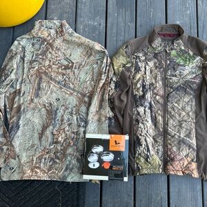 Camouflage Hunting Outfit and Mess Kit Bundle